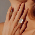 Brisa Dorée Ring | Golden Ivory