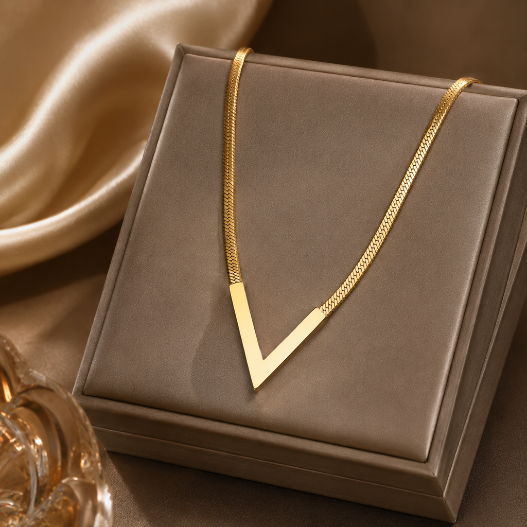 Collar Valençay - Colección Brisa Dorée