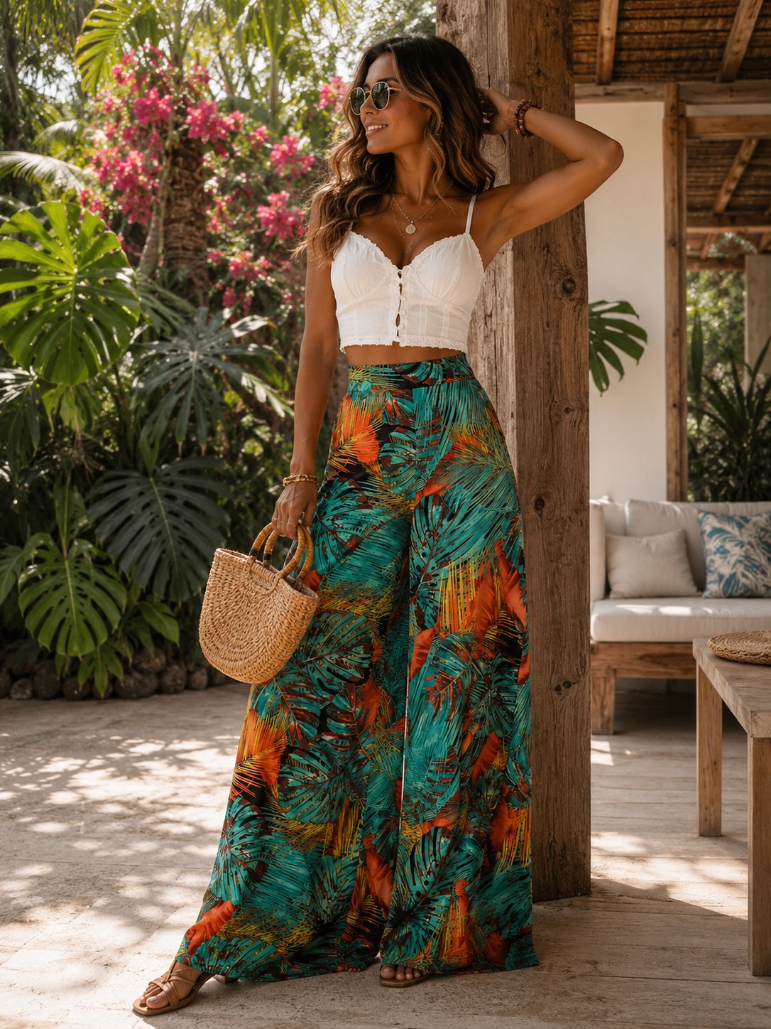 Coastal Oasis Pants