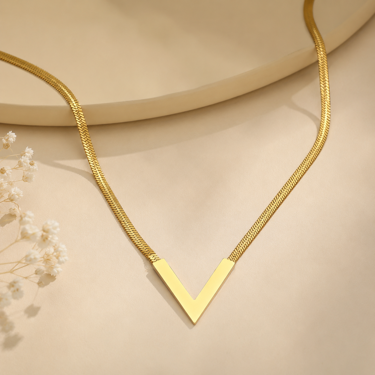 Collar Valençay - Colección Brisa Dorée